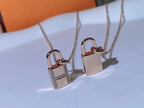 ¡®Lumi¡¯HM ADVANCED NICHE LOCK HEAD NECKLACE DIAMONDS