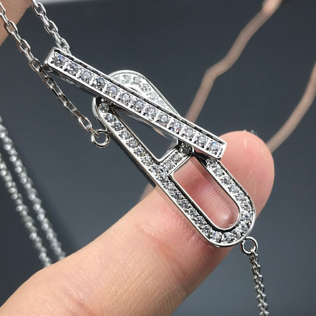 ¡®Lumi¡¯HM NECKLACE PLATINUM ROSE GOLD DIAMOND