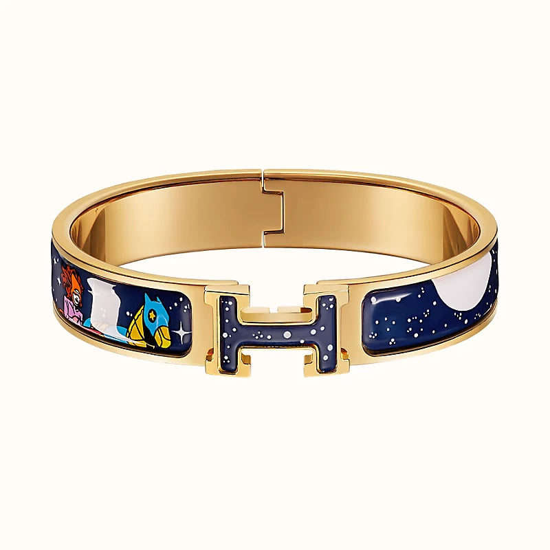 ¡®Lumi¡¯H STAR AND MOON BRACELET 12MM