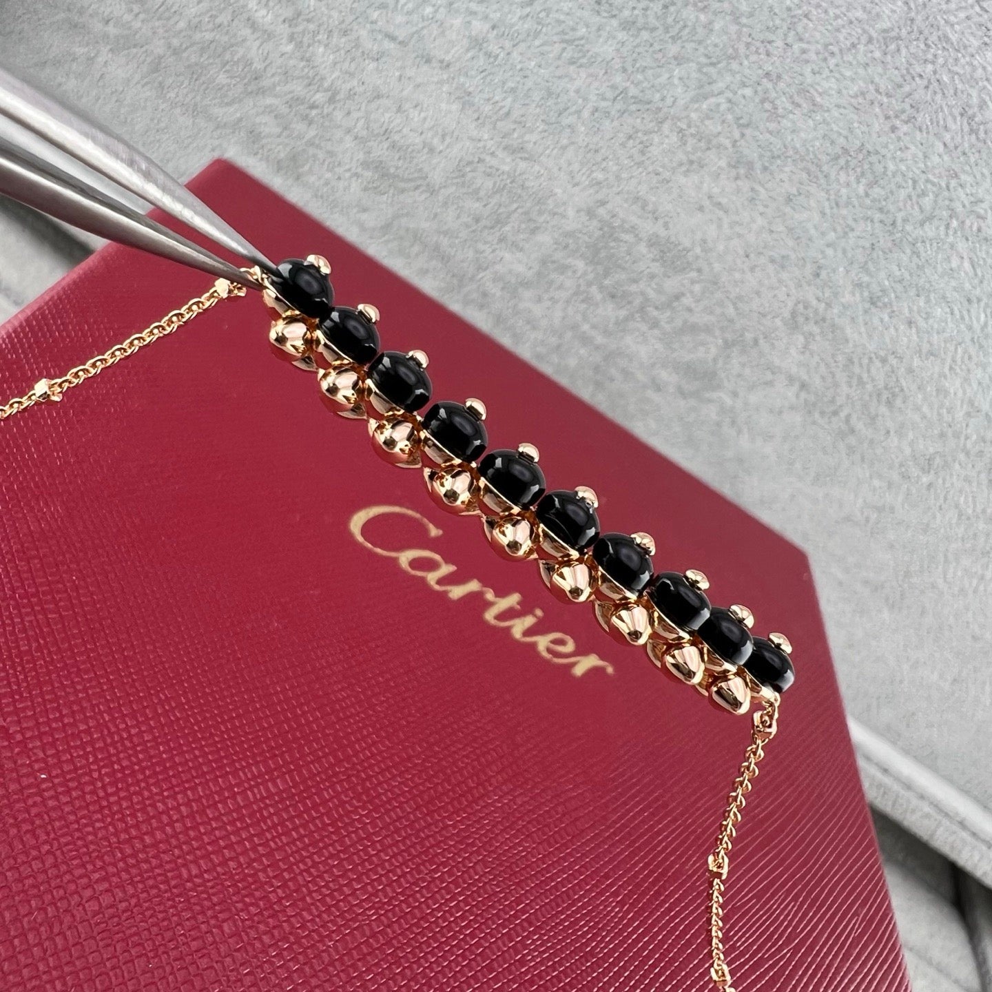 [Imperial] CLASH NEW COLORED GEMSTONE NECKLACE