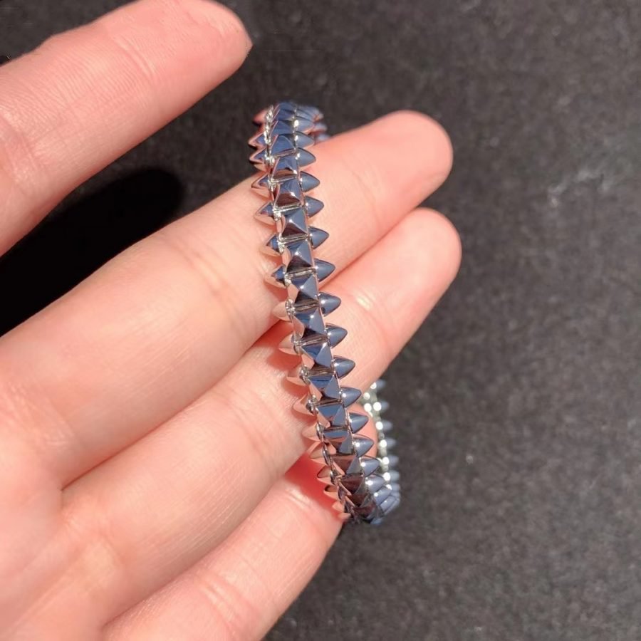 ¡®Lumi¡¯CLASH SILVER BRACELET