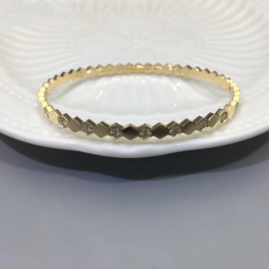 ¡®Lumi¡¯BEE LOVE GOLD DIAMOND BRACELET