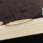 ¡®Lumi¡¯BEE LOVE GOLD BRACELET FULL DIAMOND