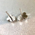 ¡®Lumi¡¯BEE LOVE SILVER DIAMOND EARRINGS