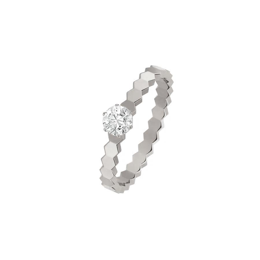 ¡®Lumi¡¯BEE LOVE RING SILVER 1 DIAMOND