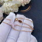 ¡®Lumi¡¯JEUX BRACELET PINK MOP PINK GOLD 1 DIAMOND