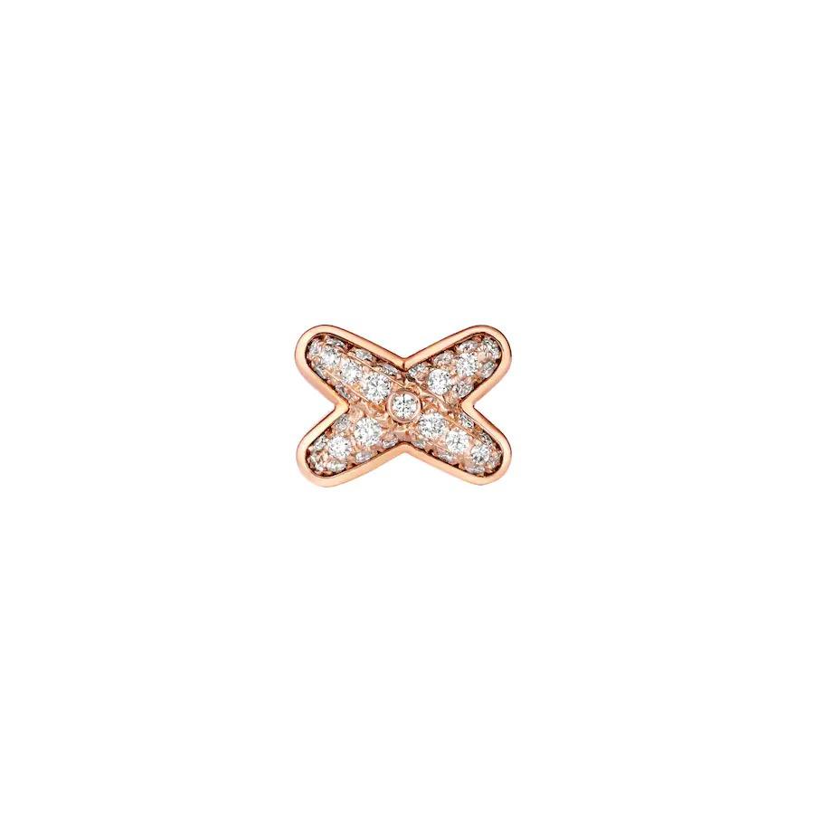 ¡®Lumi¡¯JEUX DE PINK GOLD DIAMOND EARRINGS