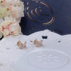 ¡®Lumi¡¯JEUX DE PINK GOLD DIAMOND EARRINGS