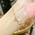 ¡®Lumi¡¯JEUX DE BRACELET MOP PINK GOLD DIAMONDS