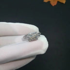 ¡®Lumi¡¯JEUX DE SILVER DIAMOND RING