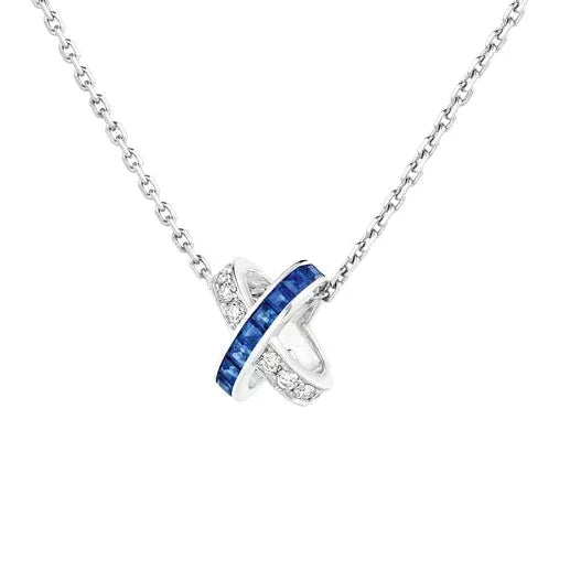 ¡®Lumi¡¯LIENS DIAMOND SILVER NECKLACE