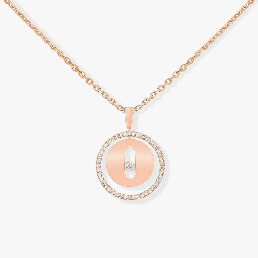 [Imperial] MOVE PM NECKLACE PINK GOLD DIAMOND