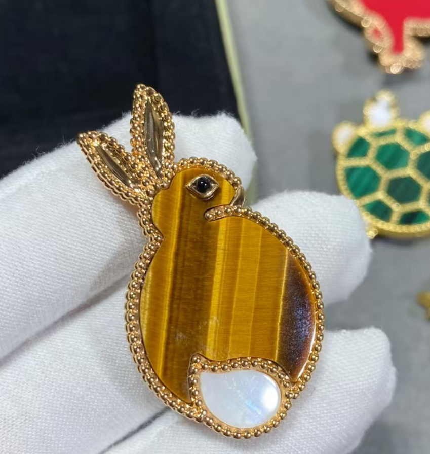 [Lumi Jewelry]2026 NEW Spring/Summer Animal Party Brooch  Rabbit