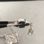 [Lumi jewelry] CLOVER 5 MOTIF ONYXS BRACELET COLLECTION