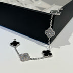 [Lumi]New  CLOVER 5 MOTIF ONYXS BRACELET COLLECTION