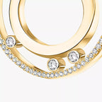 [Imperial] Move Romane Small Diamond Hoop Earrings
