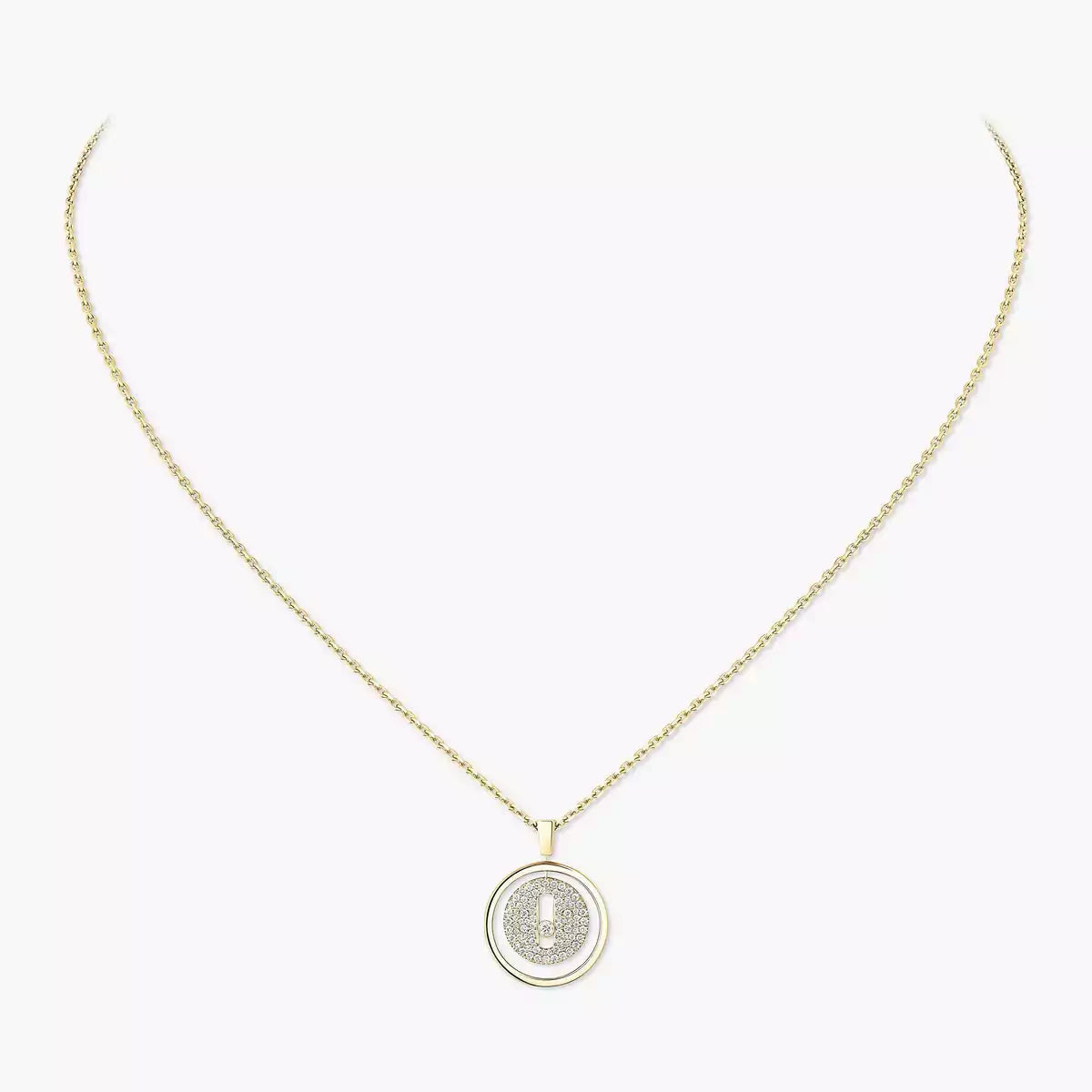 [Imperial Jewelrys] Lucky Move Diamond Necklace