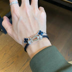[Lumi]New CLOVER 5 MOTIF PIETERSITE BRACELET COLLECTION