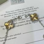 [Lumi jewelry] CLOVER 5 MOTIF LASER BRACELET COLLECTION