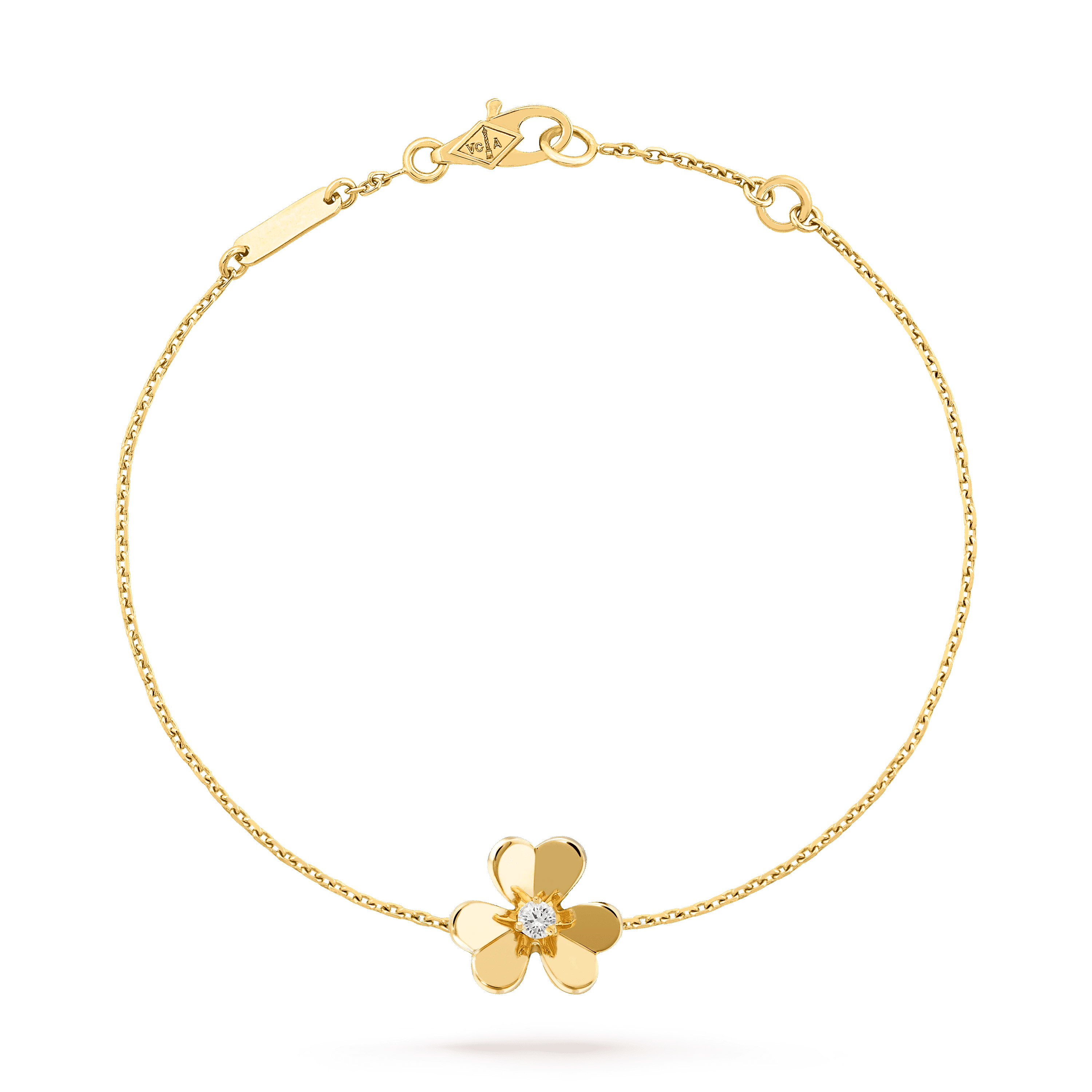 ¡®Lumi¡¯FRIVOLE GOLD FLOWER BRACELET