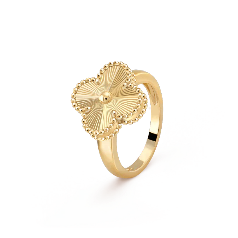 ¡®Lumi¡¯CLOVER GOLD RING