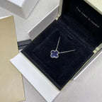 ¡®Lumi¡¯CLOVER 15MM PIETERSITE NECKLACE SILVER