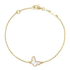 ¡®Lumi¡¯BUTTERFLY DARK MOP BUTTERFLY BRACELET