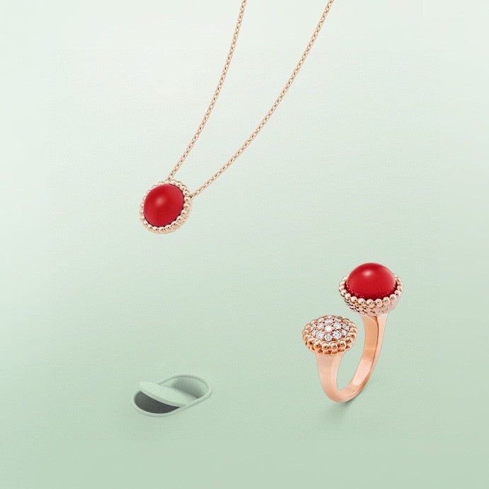 ¡®Lumi¡¯PERLEE COULEURS DIAMOND ROSE GOLD BETWEEN THE FINGER RING