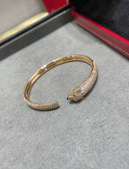 ¡®Lumi¡¯PANTHERE FULL DIAMOND OPEN BRACELET