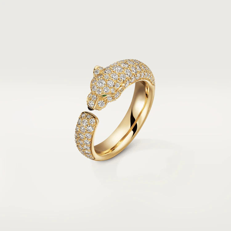 ¡®Lumi¡¯PANTHERE PINK GOLD DIAMOND RING